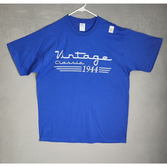 Mens Vintage Classic 1944 Tee Born In 1944 Birthday T-shirt Size XL - Picture 3 of 7